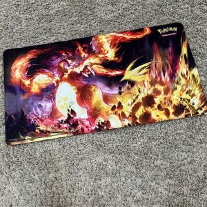Pokemon TCG Charizard Playmat Card Game Trading Scarlet & Violet Gaming Mat